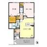 グレイスハイム　B 2LDKの間取り