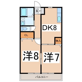 間取図 ヴィサージュＹｏｄａ