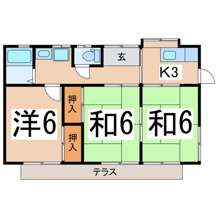 間取図 山田住宅