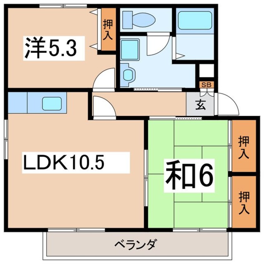 間取図 メゾングランガーデン