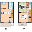 エス・カーサの間取図