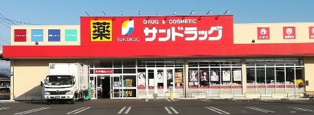 ｻﾝﾄﾞﾗｯｸﾞ 篠原店(ドラッグストア)まで705m サンシャイン竜王【 住居 】