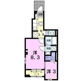 間取図 チェリーブロッサム