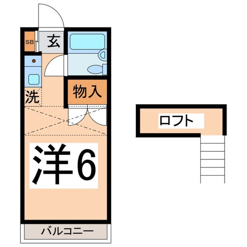 間取図 レジデンス岩森