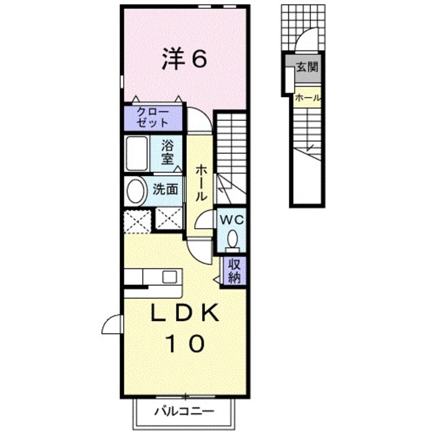 間取図 フィデール