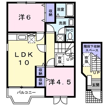 間取図 コンフォール　エクセレンツ　II