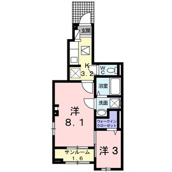 間取図 グランシャリオ