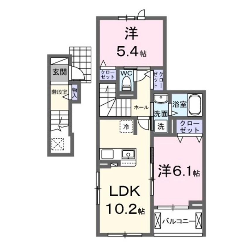 間取図 グランスピカ