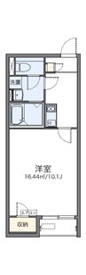 レオネクストＪＩＮII 1Kの間取り