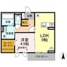 ＬＦハイムII 1LDKの間取り