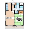 グリーンヒルＴ＆Ｅ 1LDKの間取り