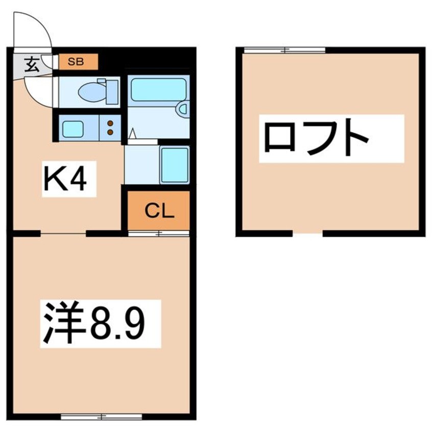 間取図 Re-Birth KOUSAI Ａ