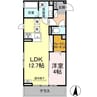 クレストTM 1LDKの間取り