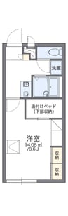 レオパレスＴＡＩＳＥＩ 1Kの間取り