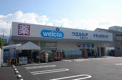 welcia（ｳｴﾙｼｱ） 甲府武田店(ドラッグストア)まで2296m レオパレスレオーノ古府中