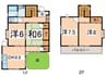 竜王町篠原戸建 4DKの間取り