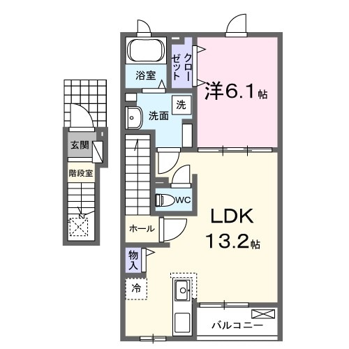 間取り図 カルム　ボヌール