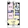 ルーナ・II 2LDKの間取り