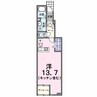 ウッド　ウィル 1Rの間取り