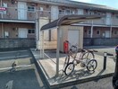 駐輪場 レオパレスファーム