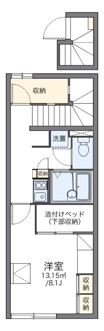 間取図 レオパレスアグリII