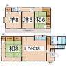 藤田戸建 4LDKの間取り