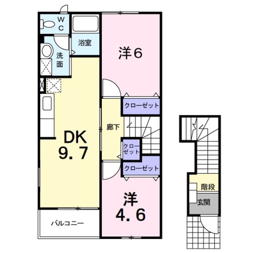 間取図 カーサ・アバンツァート