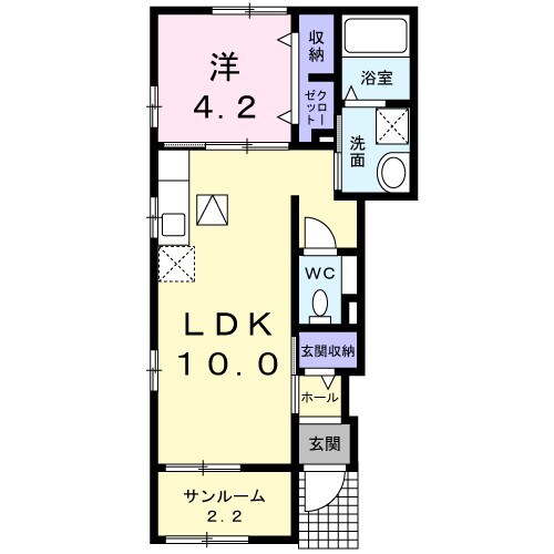 間取り図 アデルフィＲIII
