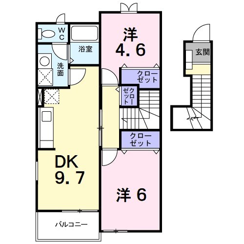 間取り図 ファウンティン和泉