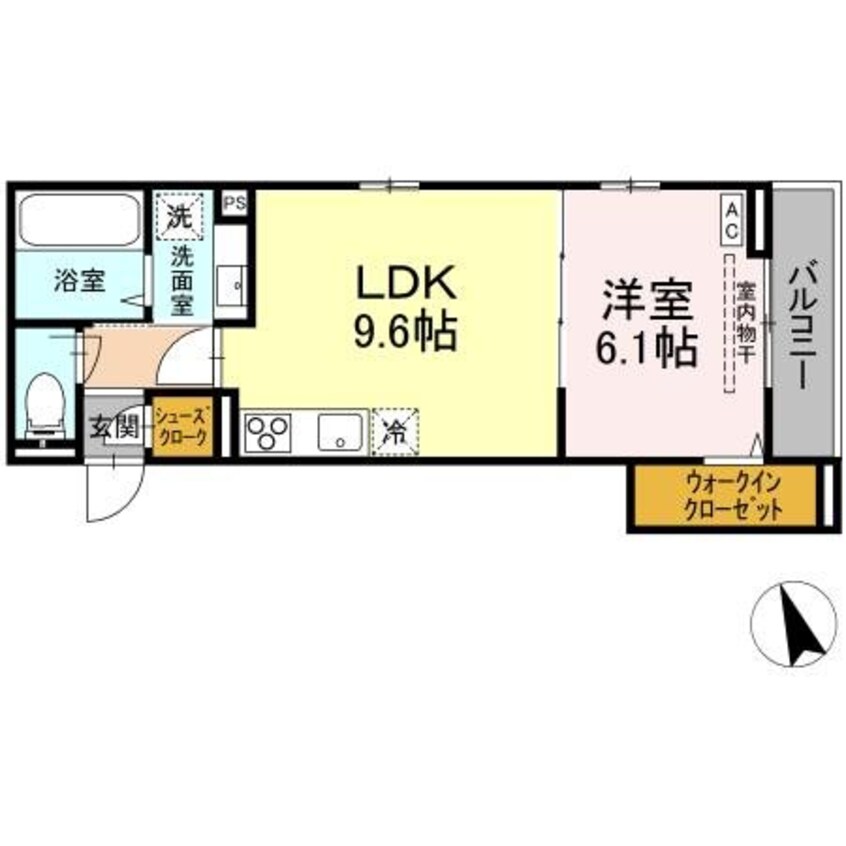 間取図 （仮称）D-ROOM甲府市徳行３丁目