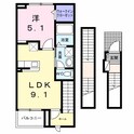 カーサ　フェリーチェの間取図