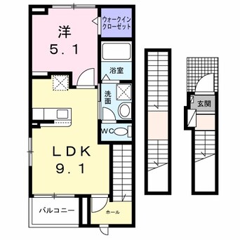 間取図 カーサ　フェリーチェ