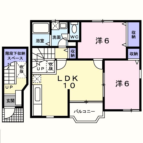 間取り図 アデリーヌ