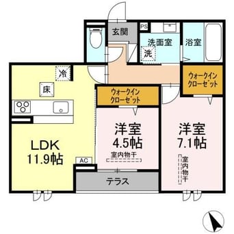 間取図 メゾン・ロワール