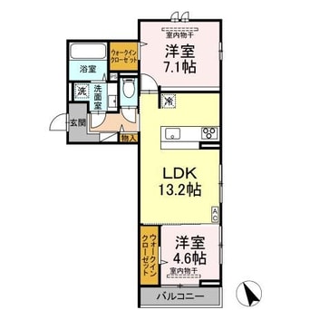 間取図 メゾン・ロワール