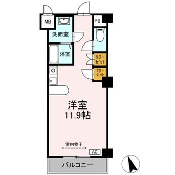 間取図 フェリオ甲府上石田