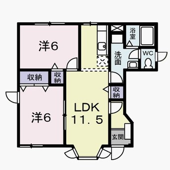 間取図 マリアージュ