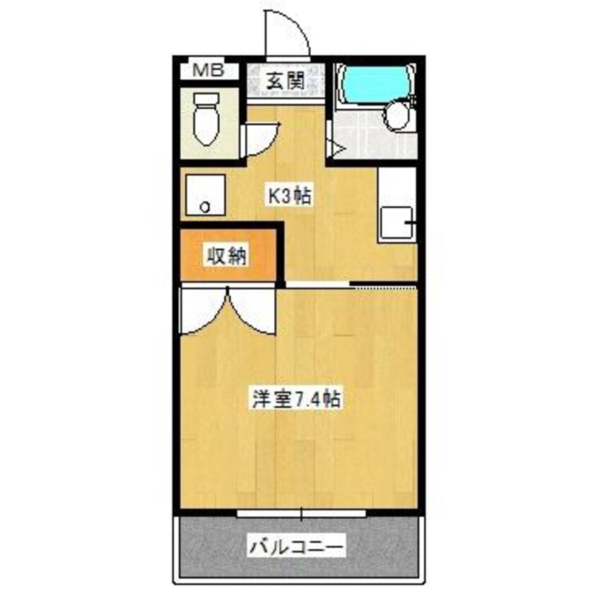 間取図 栄光ハイライフマンション