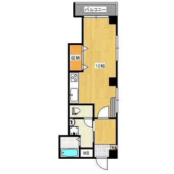 間取図 メゾンミナミ