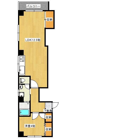 間取り図 メゾンミナミ