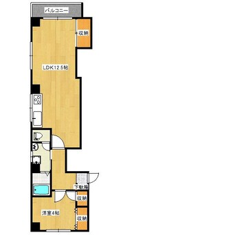間取図 メゾンミナミ