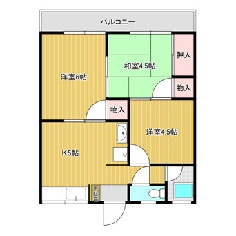 間取図 南町ハイツ