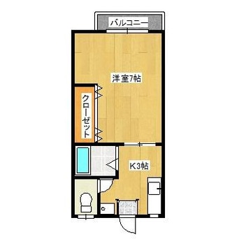間取図 ハイツパルファンA