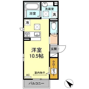 間取図 ヒルズフロント