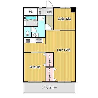 間取図 栄光下関ビル