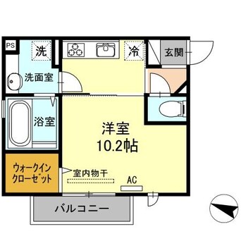 間取図 アイクレスト下関駅