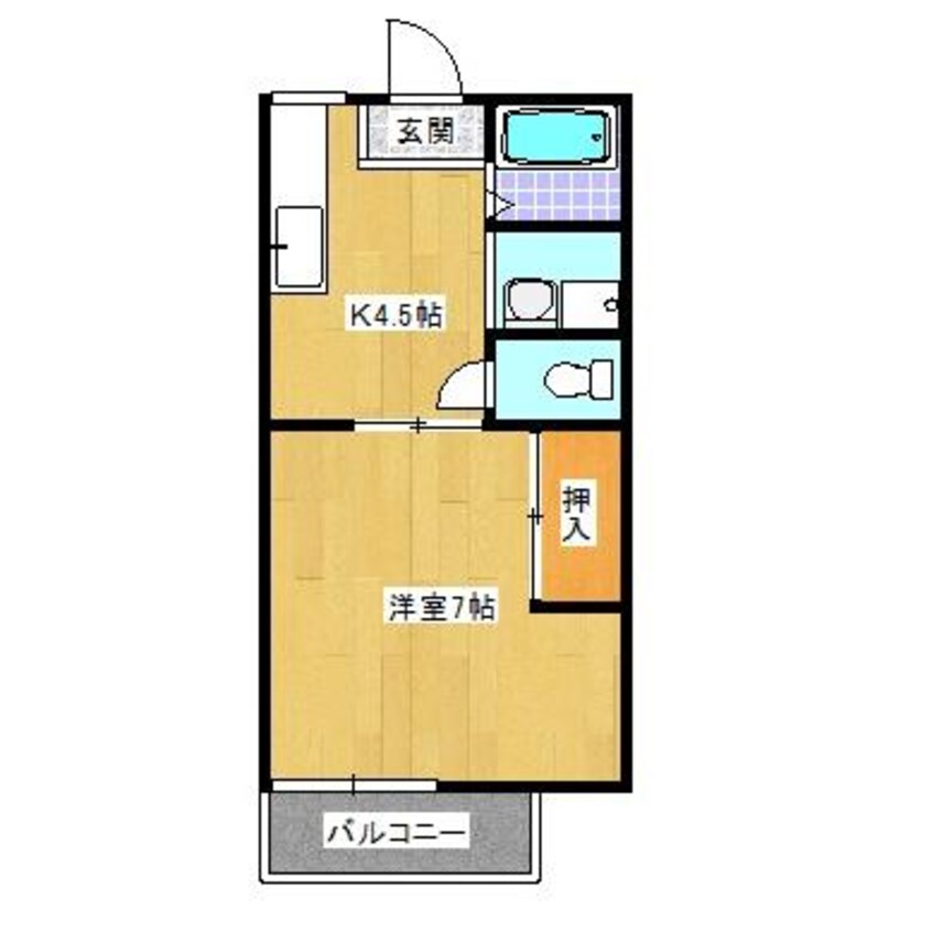 間取図 ファミーユ栄光