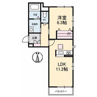 間取図 シャーメゾンヴァンソレイユ