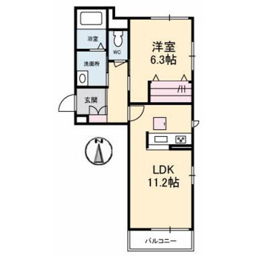 間取図 シャーメゾンヴァンソレイユ