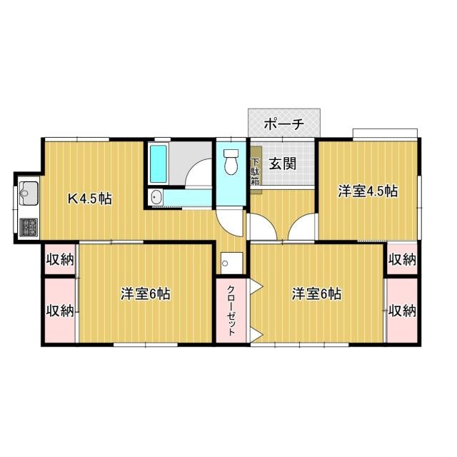 間取り図 埴生の町屋B